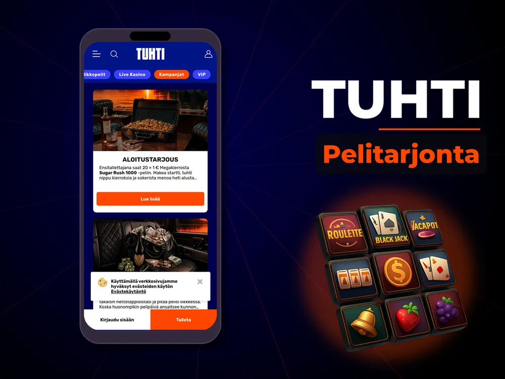Tuhti - Pelitarjonta