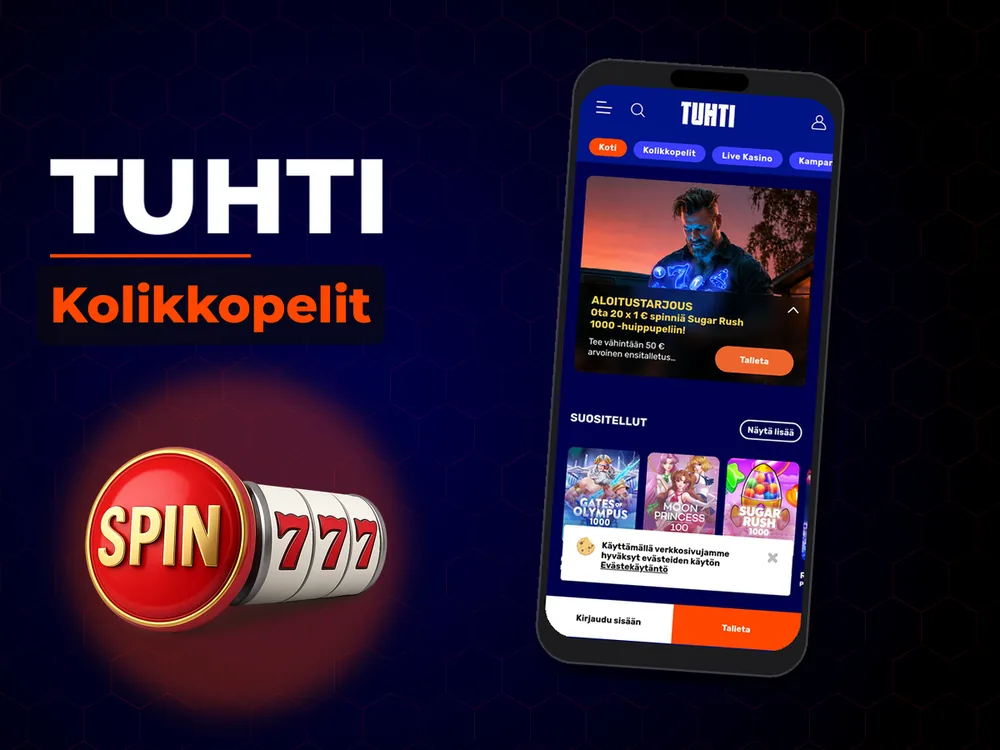 Tuhti - Kolikkopelit